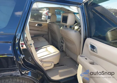 2015 Nissan Pathfinder Platinum from USA, damaged, VIN 5N1AR2MN7FC720555